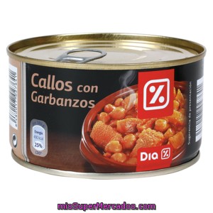 Dia Callos Con Garbanzos Lata 380gr