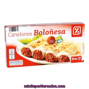 Dia Canelones De Carne Caja 600 Gr