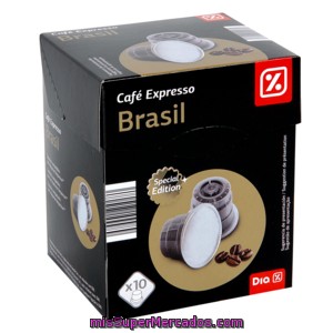 Dia Capsulas De Cafe Brasil Estuche 10 Uds