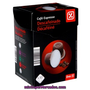 Dia Capsulas De Cafe Descafeinado Estuche 10 Uds