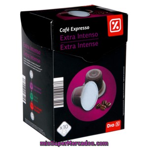 Dia Capsulas De Cafe Extra Intenso Estuche 10 Uds