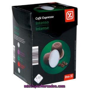 Dia Capsulas De Cafe Intenso Estuche 10 Uds