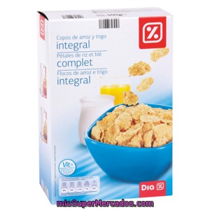 Dia Cereales En Copos De Arroz Y Trigo Integral 500 Gr