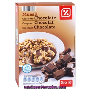 Dia Cereales Muesli Con Chocolate Paquete 500 Gr