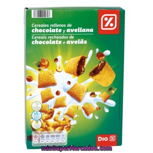 Dia Cereales Rellenos De Chocolate Y Avellana Caja 500 Gr