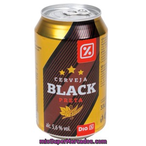 Dia Cerveza Negra Lata 33 Cl