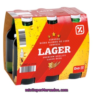 Dia Cerveza Pack 6 Botellas X 25 Cl