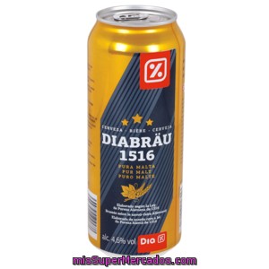 Dia Cerveza Rubia Alemana Lata 50 Cl