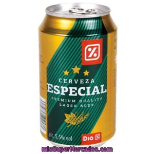 Dia Cerveza Rubia Especial Lata 33 Cl