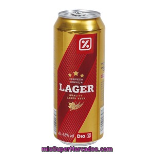 Dia Cerveza Rubia Lata 50 Cl