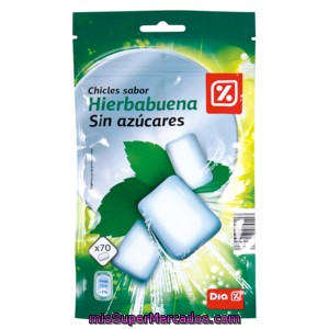 Dia Chicle Hierbabuena S/az Bolsa 101 Gr