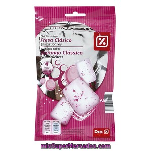 Dia Chicle Sabor Fresa Clásico Bolsa 84 Gr