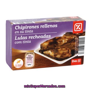 Dia Chipirones Rellenos En Su Tinta Lata 72 Grs