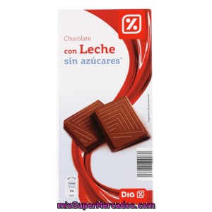 Dia Chocolate Con Leche Sin Azúcar Tableta 100 Gr