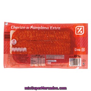 Dia Chorizo Pamplona Loncheado Sobre 225 G