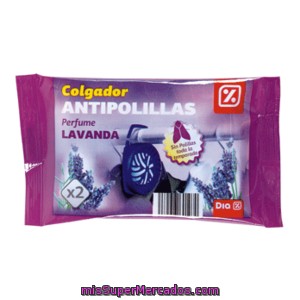 Dia Colgador Antipolillas Perfume Lavanda Paquete 2 Uds