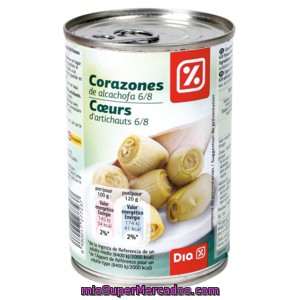 Dia Corazones Alcachofas 6/8 Lata 240gr