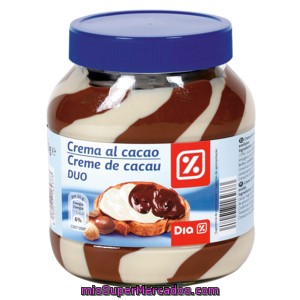 Dia Crema De Cacao 2 Sabores Bote 750 Grs