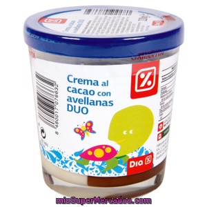 Dia Crema De Cacao 2 Sabores Vaso 220 Grs