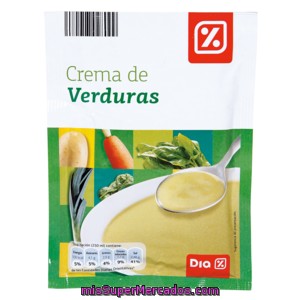 Dia Crema De Verduras Sobre 78grs