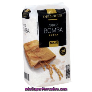 Dia Delicious Arroz Bomba Paquete 1 Kg