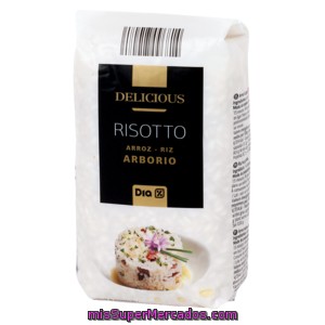 Dia Delicious arroz Risotto Paquete 500 Gr