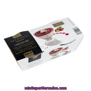 Dia Delicious Cheesecake Pack 2 Unidades 90 Gr