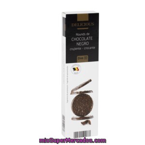 Dia Delicious Choco Redondo Crujiente Con Choco Negro Caja 75 Gr