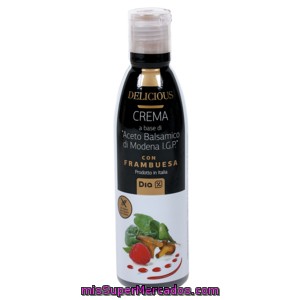 Dia Delicious Crema Vinagre De Modena Con Frambuesa Botella 250 Ml