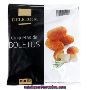 Dia Delicious croquetas De Boletus Bolsa 400 Gr