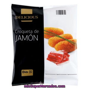 Dia Delicious Croquetas De Jamón Bolsa 500 Gr