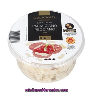Dia Delicious Escamas De Queso Parmigiano Reggiano Tarrina 100 Gr
