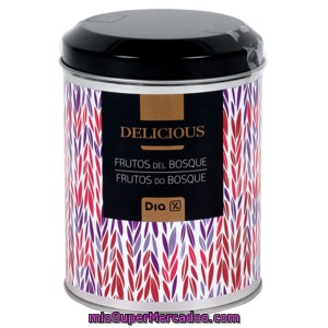 Dia Delicious Infusión Frutos Del Bosque Lata 100 Gr