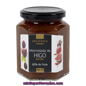 Dia Delicious Mermelada De Higo Extra 60% Fruta Frasco 320 Gr