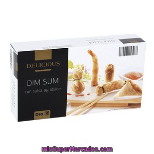 Dia Delicious Mix Dim Sum Con Salsa Agridulce Caja 230 Gr