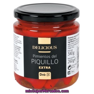 Dia Delicious Pimientos Del Piquillo Tarro 260 Gr