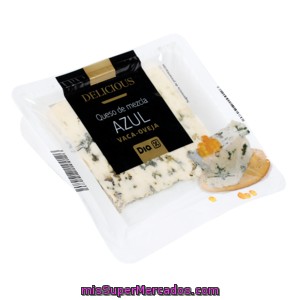 Dia Delicious Queso De Mezcla Azul Envase 100 Gr