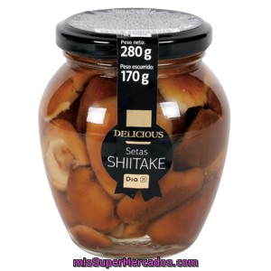 Dia Delicious Setas Shitake Tarro 170 G