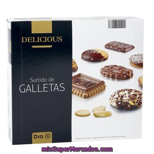 Dia Delicious Surtido De Galletas Caja 500 Gr