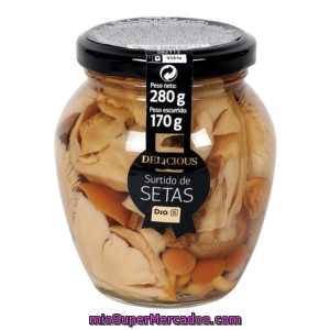 Dia Delicious Surtido De Setas Tarro 170 G