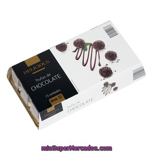 Dia Delicious Trufas De Chocolate Heladas Caja 240 Gr