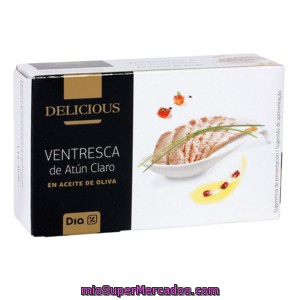 Dia Delicious Ventresca De Atún Claro En Aceite De Oliva Lata 73 Gr