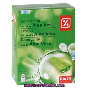 Dia Detergente Máquina Polvo Aloe Vera Maleta 45 Cacitos