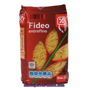 Dia Fideo Entrefino Paquete 500 Gr