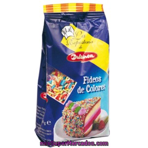 Dia Fideos Colores Para Decorar Bolsa 150 Grs