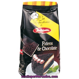 Dia Fideos De Chocolate Con Leche Para Decorar Bolsa 150 Grs