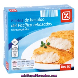 Dia Filete De Bacalao Empanado 400 Gr