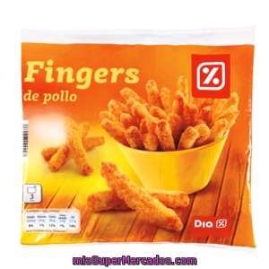Dia Fingers De Pollo Bolsa 400 Gr