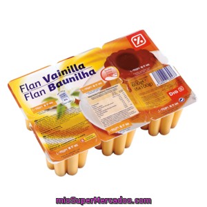 Dia Flan De Vainilla Pack 6 Unidades 100 G