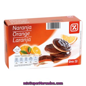 Dia Galleta Cake Rellena De Naranja Paquete 300 Grs